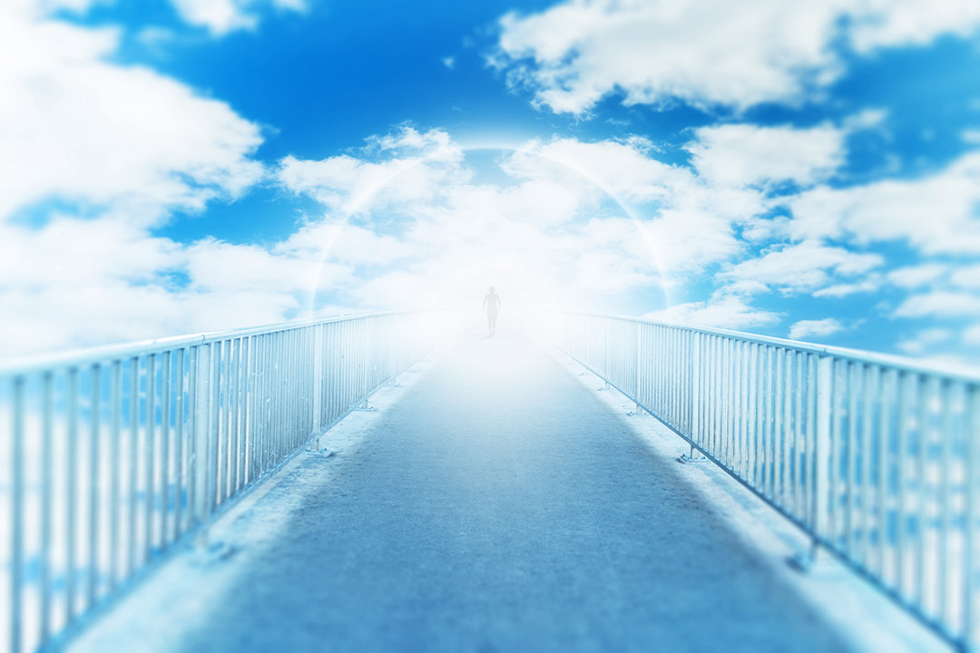 Illustration d'une expérience de mort imminente