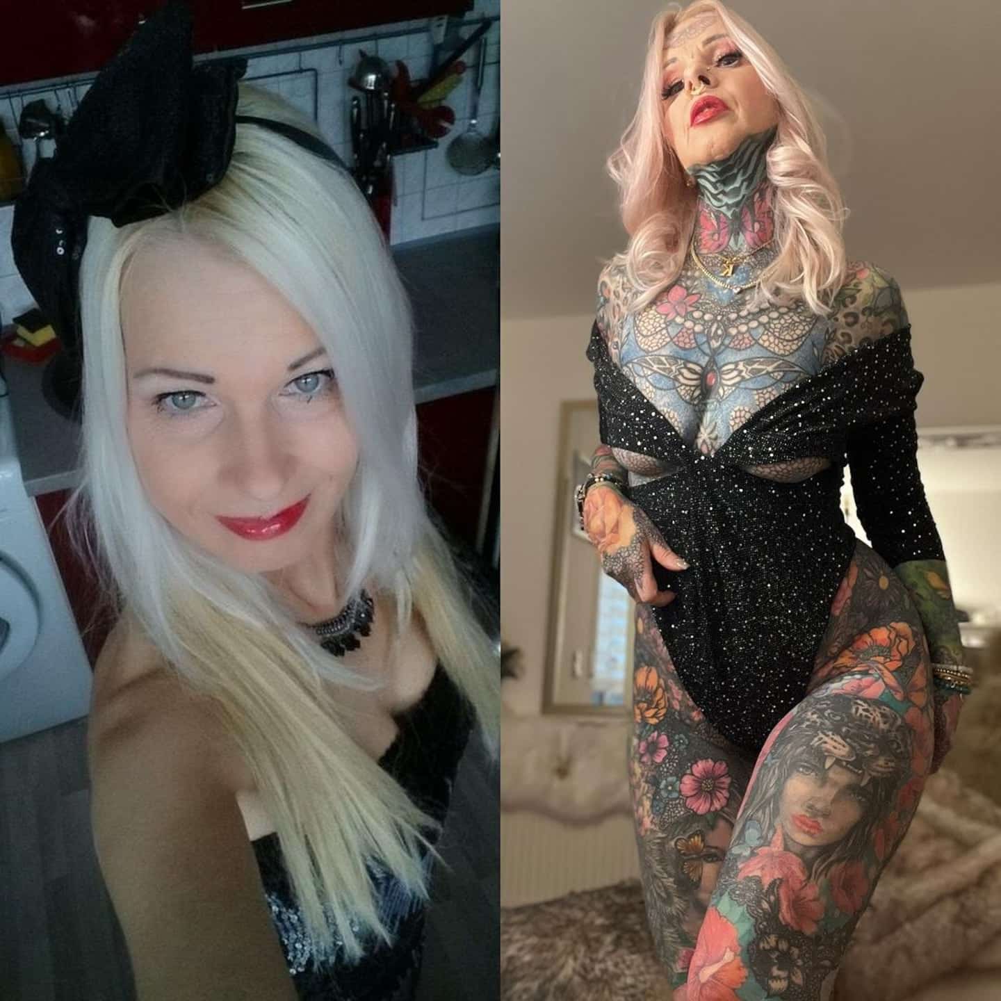 Kerstin Tristan : cette grand-mère de 56 ans, couverte de tatouages, défie tous les préjugés et inspire des foules