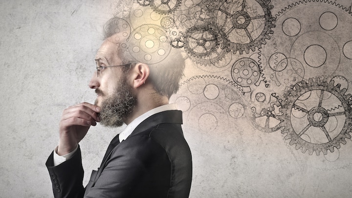 Illustration d'un cerveau en activité, symbolisant le raisonnement