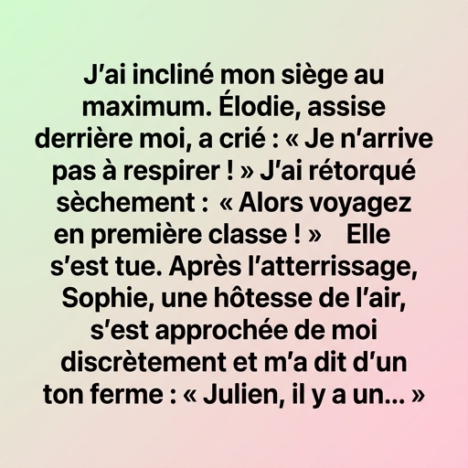 Le silence qui a ébranlé mes certitudes