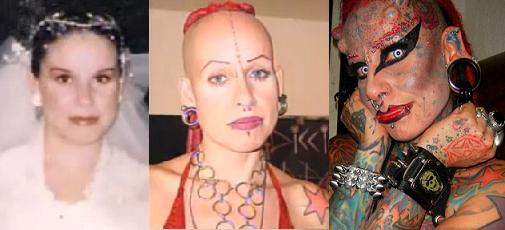Photo de Maria José avant sa transformation
