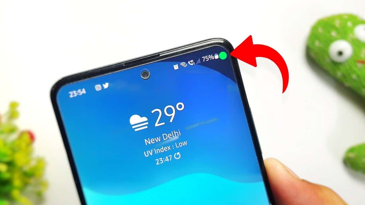 Le mystère du point vert sur votre mobile Android : ce qu’il révèle vraiment
