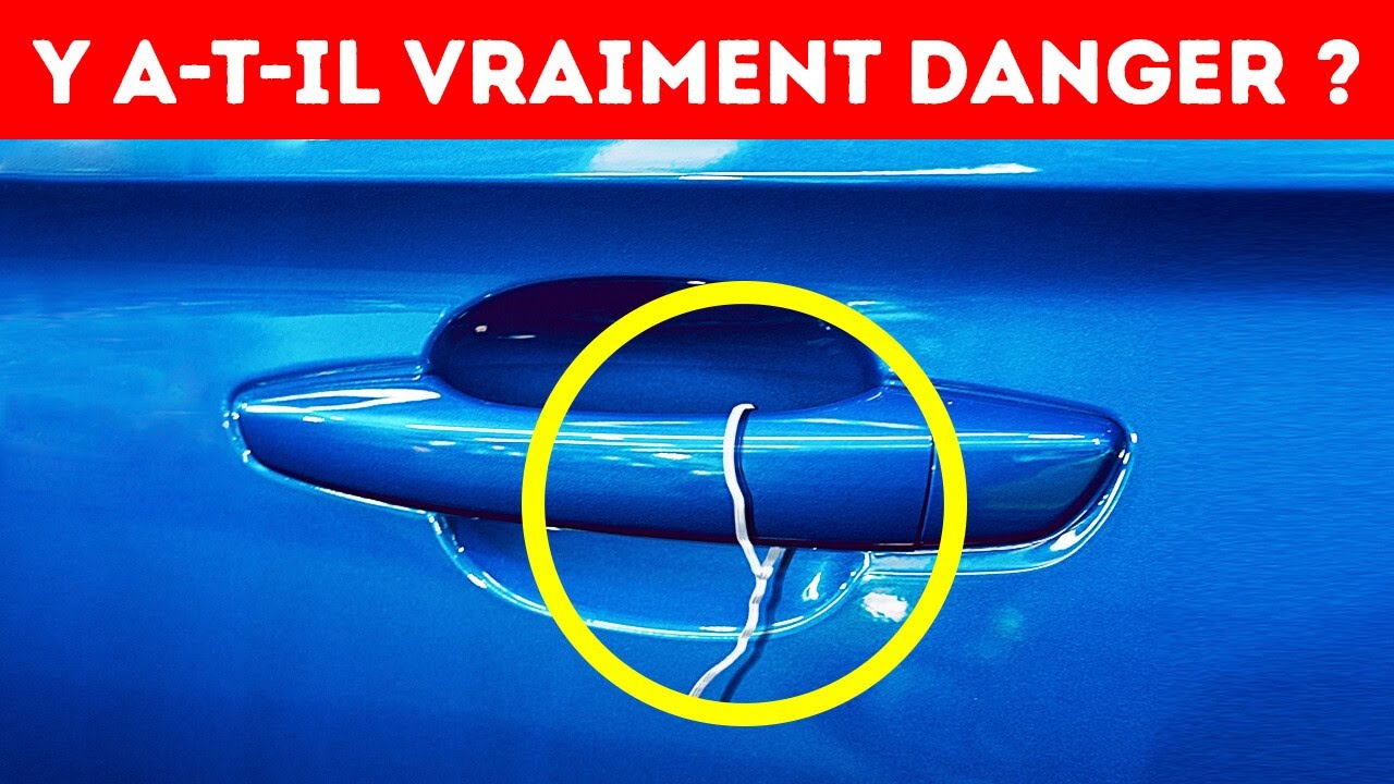 Tänk om en liten vajer som hänger från bilens dörrhandtag dolde en oanad fara?