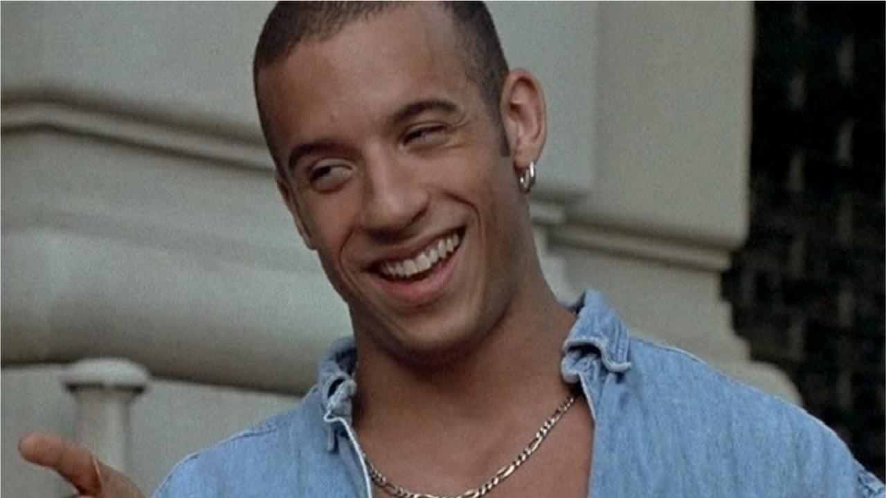 Vin Diesel, visage sérieux et déterminé