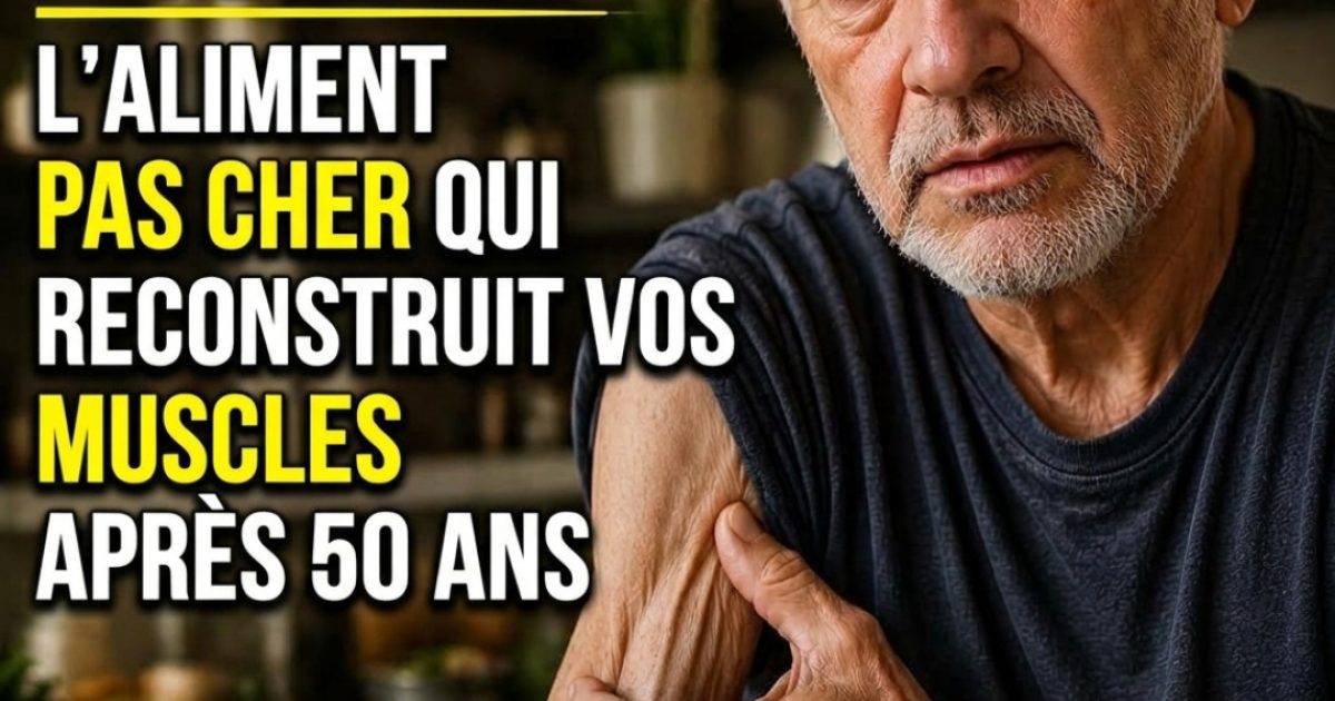 Sardines en boîte : l'aliment miracle pour garder des muscles solides après 50 ans