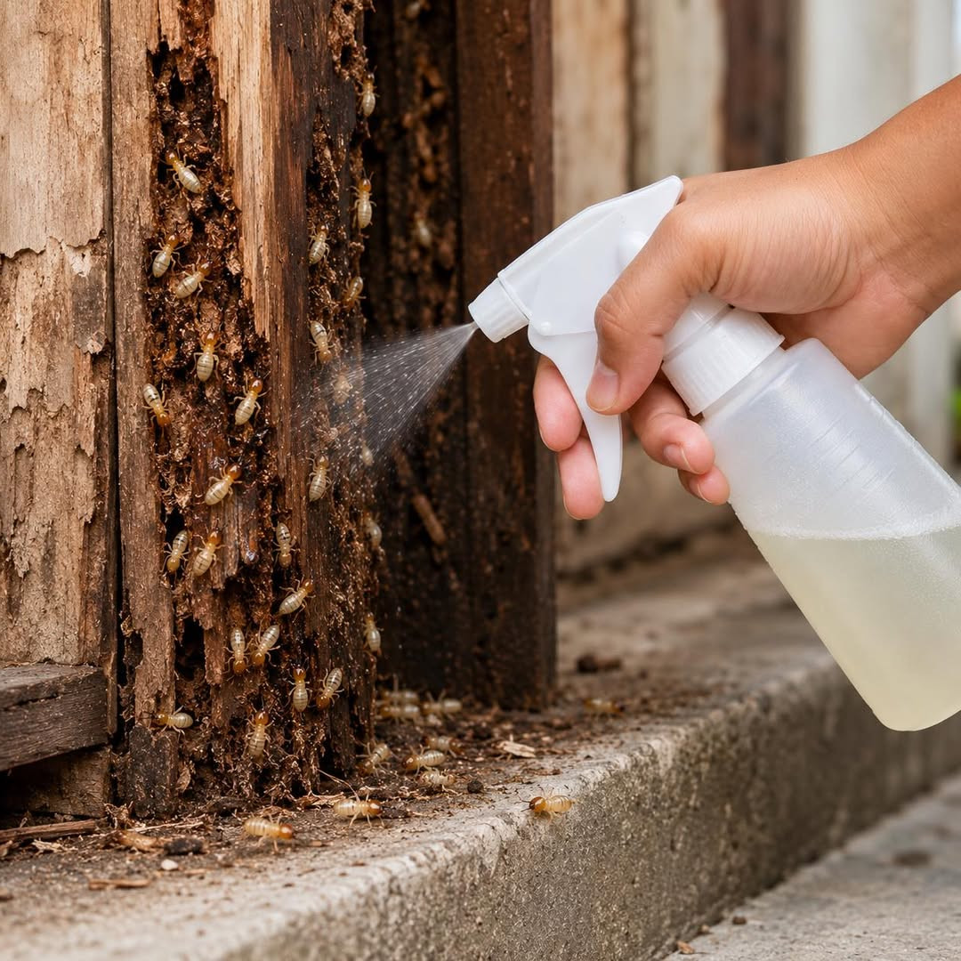 Le spray maison anti-insectes en 3 ingrédients qui éloigne fourmis, cafards et termites
