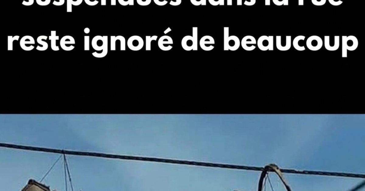 Chaussures suspendues aux fils électriques : ce que cette étrange habitude révèle vraiment