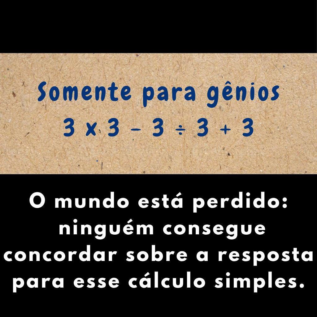 3 × 3 − 3 ÷ 3 + 3 : le calcul viral qui piège presque tout le monde