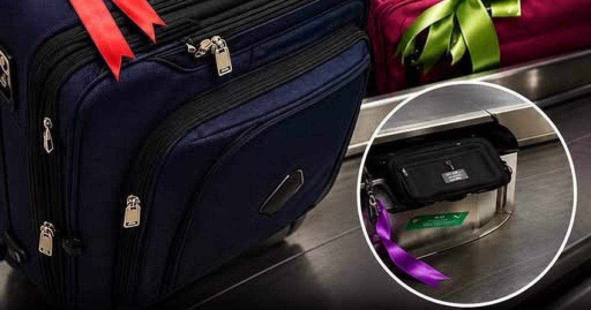 Pourquoi mettre un ruban sur sa valise peut faire perdre vos bagages à l'aéroport