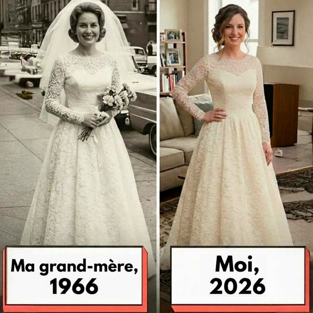 Elle retouche la robe de sa grand-mère pour son mariage et découvre une lettre cachée qui change tout