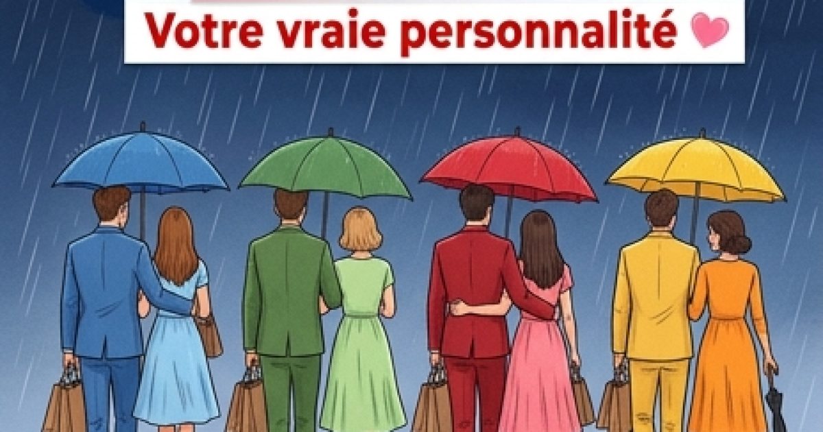 Quel couple sous la pluie vous attire ? Ce que votre choix révèle sur votre personnalité amoureuse