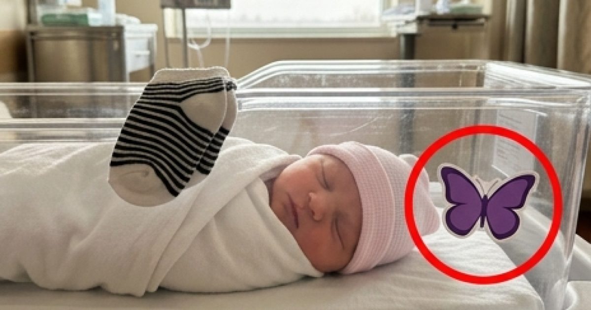 Le papillon violet : l'autocollant créé par une maman endeuillée qui protège les familles dans les maternités du monde entier