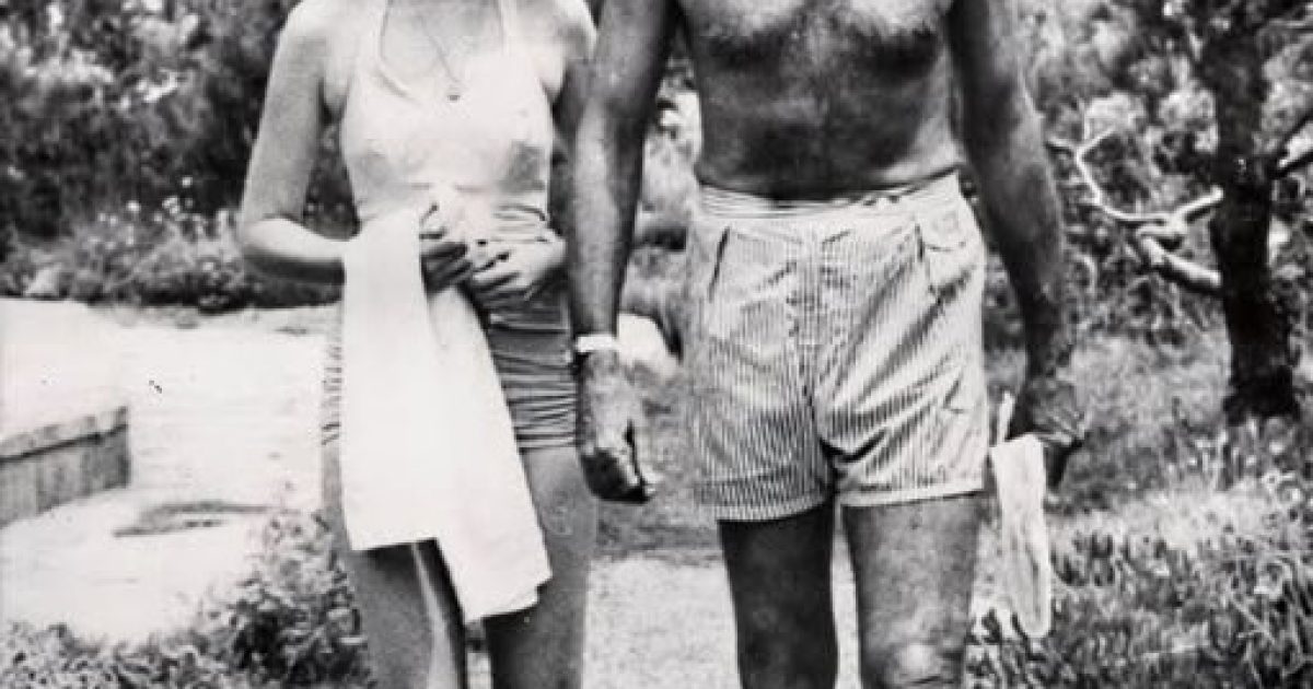 Gary Cooper en vacances avec sa fille : le cliché vintage qui révèle un père avant tout