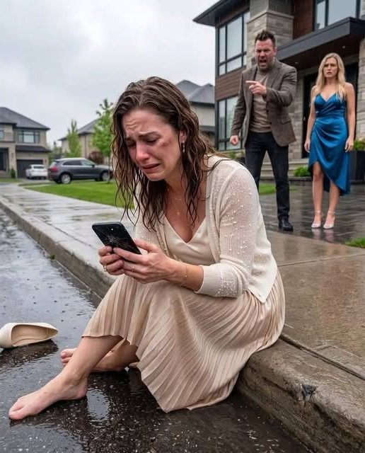 Elle est jetée dehors pieds nus dans la tempête : la réponse de son père va dévaster son mari infidèle