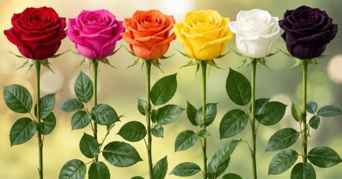 Quelle rose choisissez-vous ? Ce que votre couleur préférée dit vraiment de vous