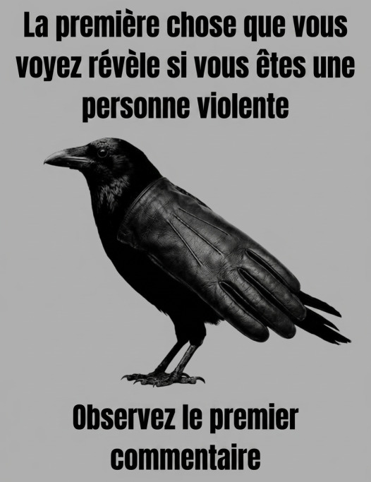 Illusion d'optique : corbeau ou gant, ce que votre premier regard dit de vous
