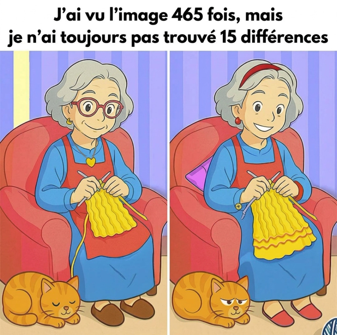 Jeu des 15 différences : le défi visuel qui entraîne votre cerveau en douceur