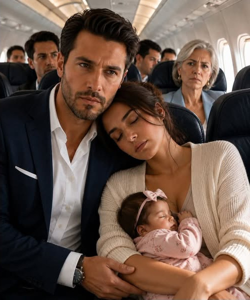 Elle monte dans un avion seule avec sa fille — l'inconnu assis à côté d'elle va tout changer