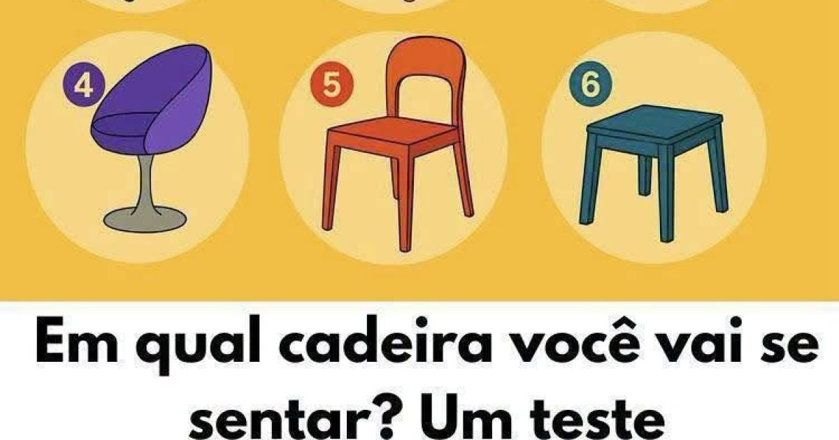 Quelle chaise choisissez-vous ? Ce test visuel en dit long sur votre personnalité