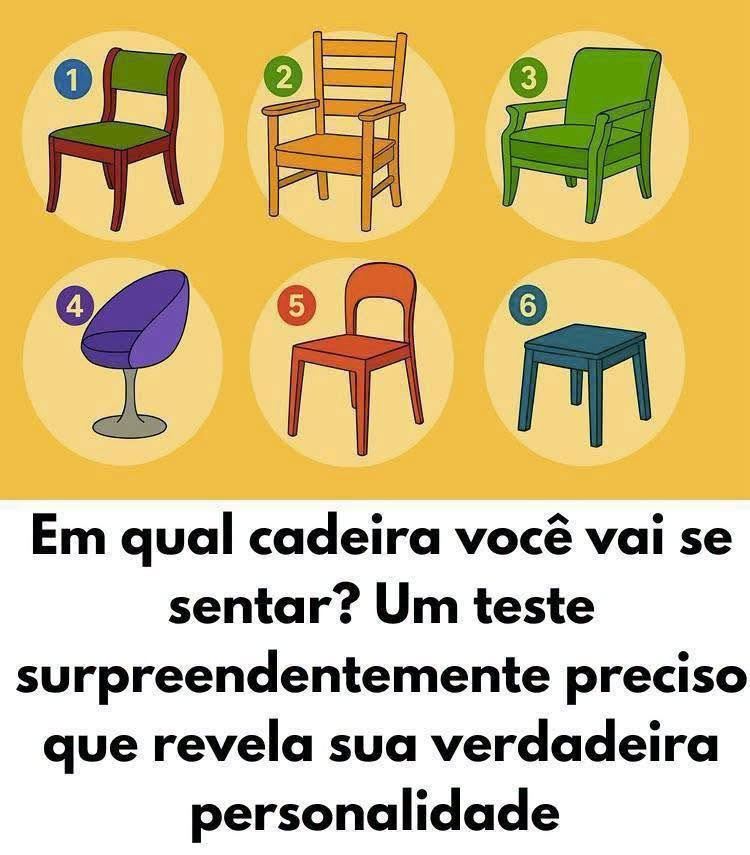 Quelle chaise choisissez-vous ? Ce test visuel en dit long sur votre personnalité