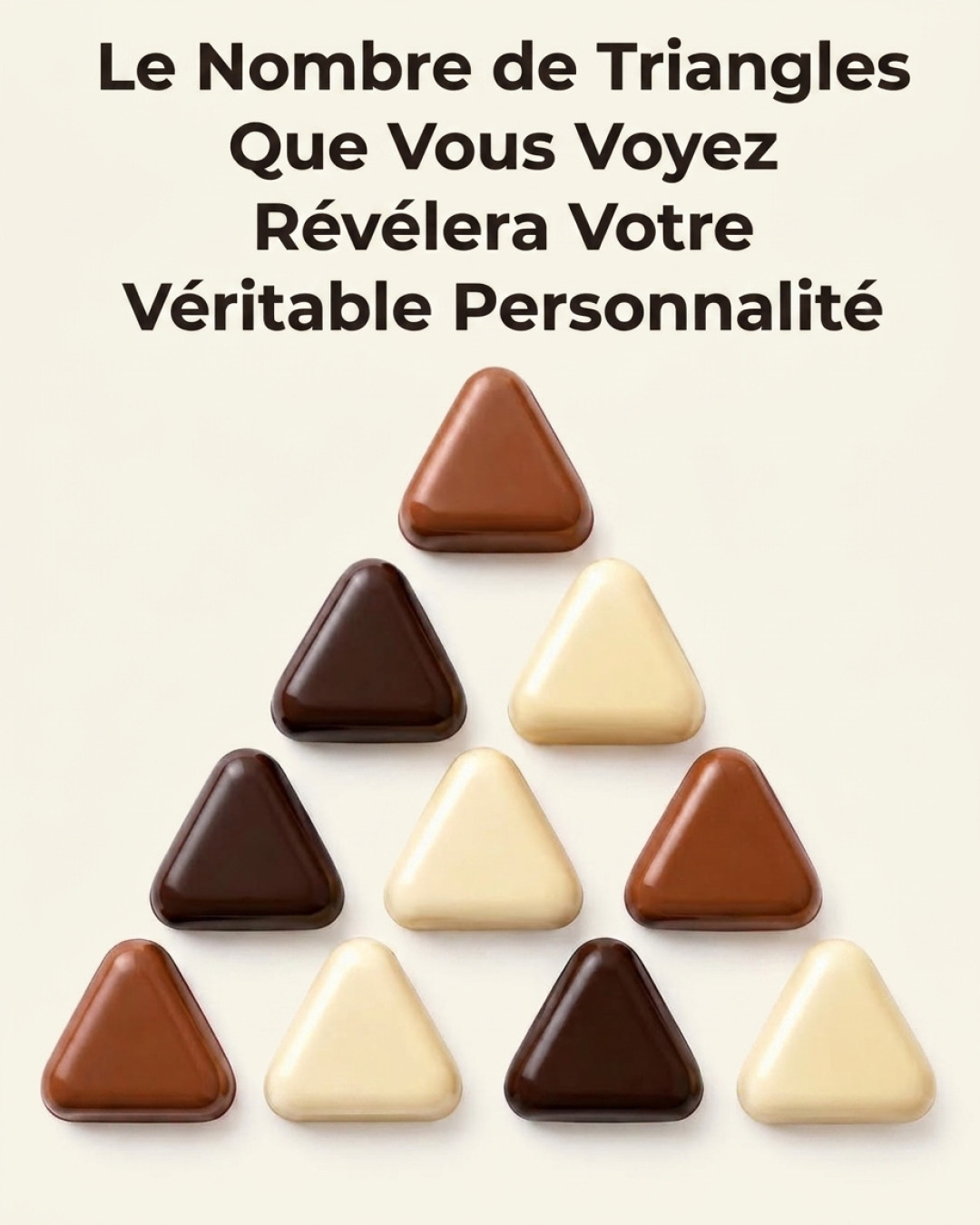 Test visuel : combien de triangles voyez-vous ? Ce que votre réponse dit de vous