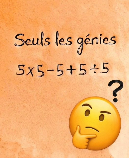 7 × 7 ÷ 7 + 7 – 7 : le calcul viral que presque personne ne résout correctement