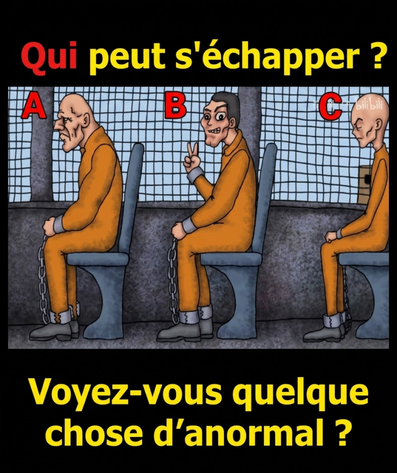 Énigmes visuelles : le défi "Qui peut fuir ?" qui teste votre sens de l'observation