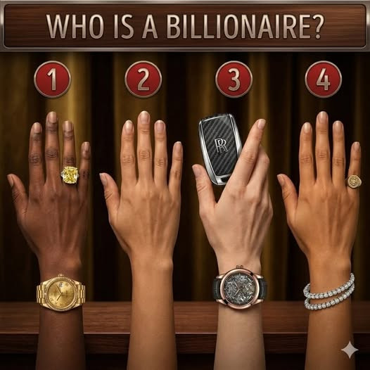 Ce test des quatre mains dévoile qui est vraiment millionnaire — et la réponse est surprenante