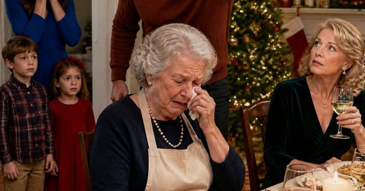 Elle cuisine le repas de Noël pendant deux jours, puis son gendre donne sa place à quelqu'un d'autre : sa réaction est admirable