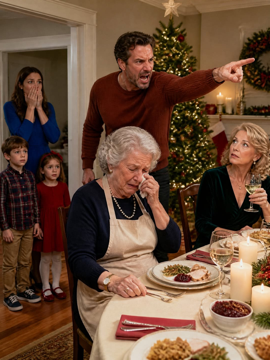 Elle cuisine le repas de Noël pendant deux jours, puis son gendre donne sa place à quelqu'un d'autre : sa réaction est admirable