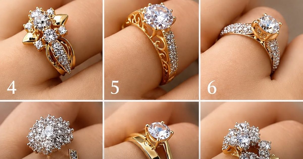 Choisissez une bague et révélez votre vraie personnalité : le test visuel qui surprend tout le monde