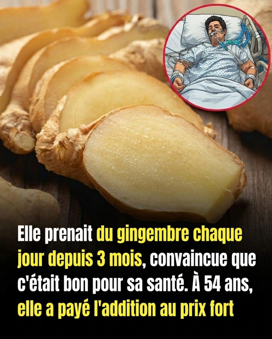 Gingembre : pourquoi en consommer trop peut devenir un problème pour votre santé