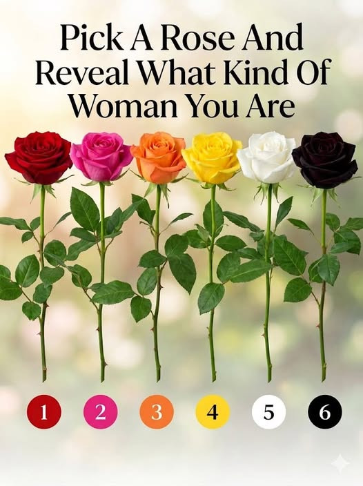 Quelle rose avez-vous choisie ? Ce que votre couleur préférée dit de vous