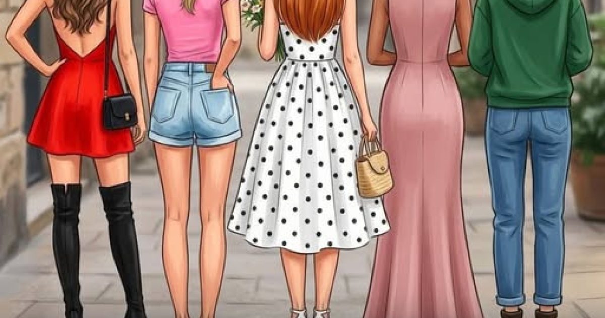 Ce que votre choix instinctif parmi ces 5 silhouettes dit vraiment de vous