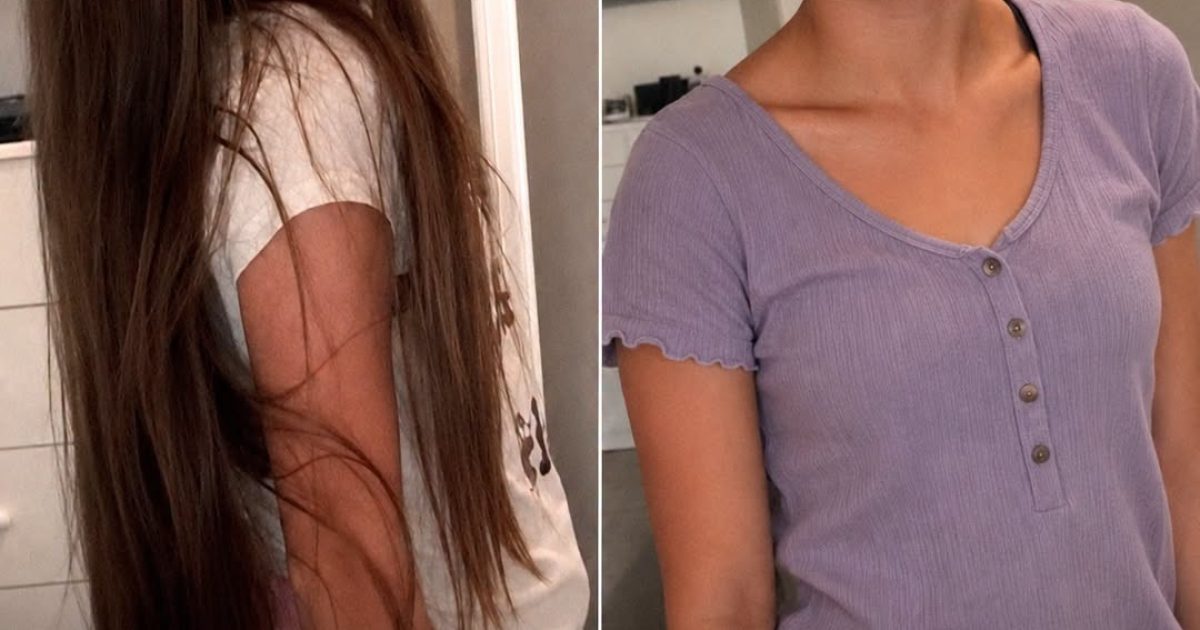 Elle coupe ses cheveux elle-même pour échapper au harcèlement : la vérité brise le cœur de sa mère
