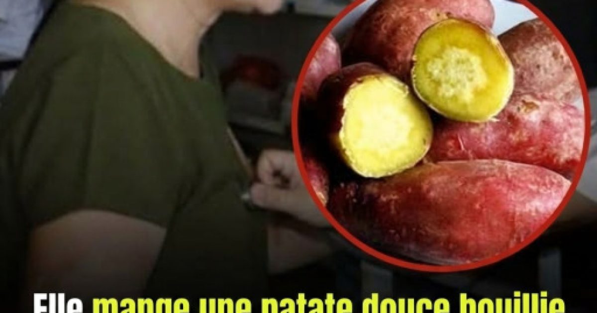 Elle mange une patate douce bouillie chaque matin au petit-déjeuner : voici les effets surprenants sur sa santé