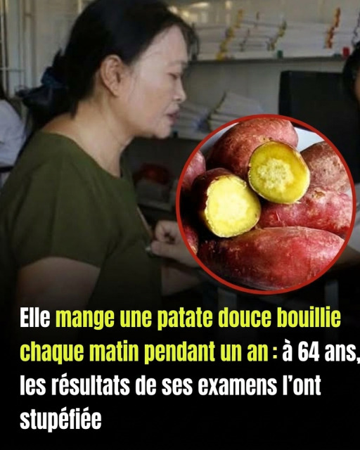 Elle mange une patate douce bouillie chaque matin au petit-déjeuner : voici les effets surprenants sur sa santé