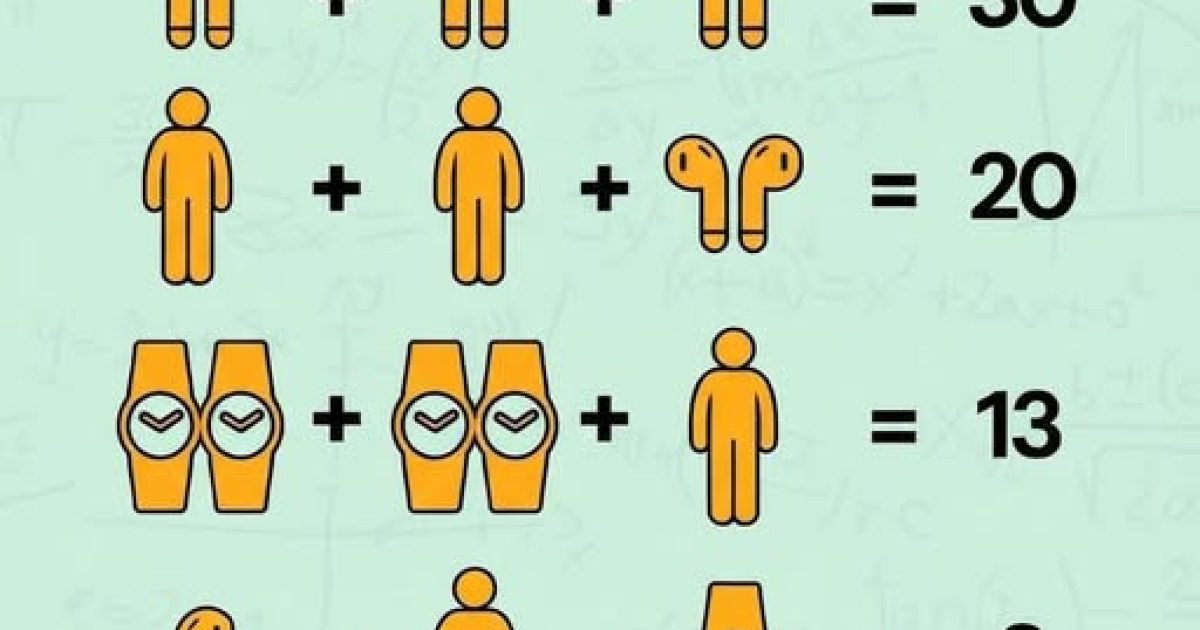 Ce puzzle mathématique défie votre cerveau : trouvez-vous la bonne réponse du premier coup ?