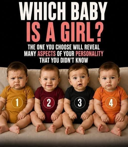 Ce test des bébés qui fait le buzz révèle votre vraie personnalité en un seul regard