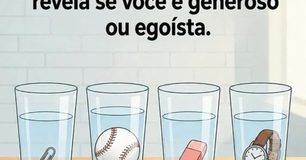 Quel verre contient le plus d'eau ? Ce test visuel en dit long sur votre façon de penser