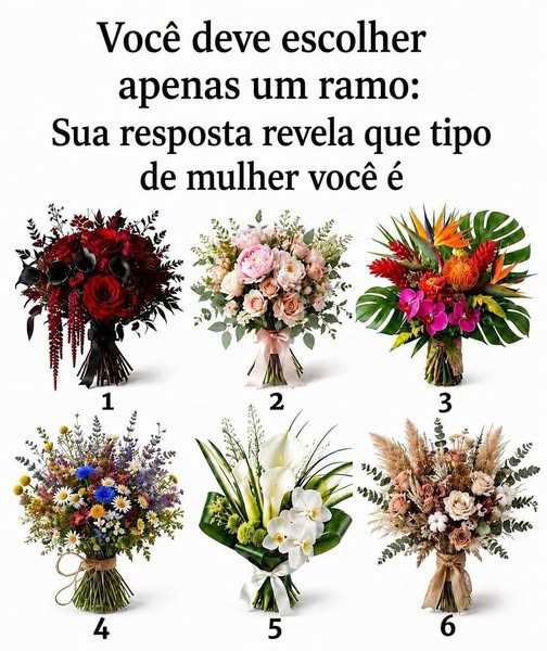 Test de personnalité : le bouquet que vous choisissez révèle qui vous êtes vraiment