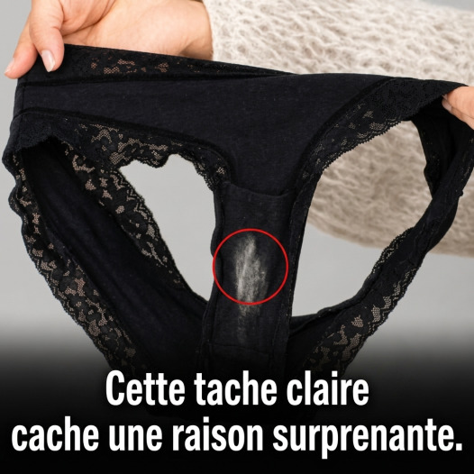 Ces traces décolorées sur vos sous-vêtements ? Votre corps vous envoie un signal positif