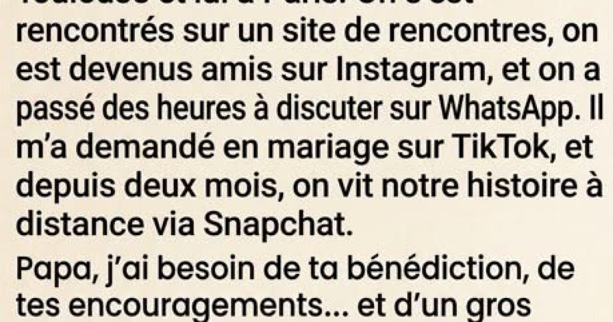 Elle annonce son mariage en ligne à son père : sa réponse inattendue fait mouche