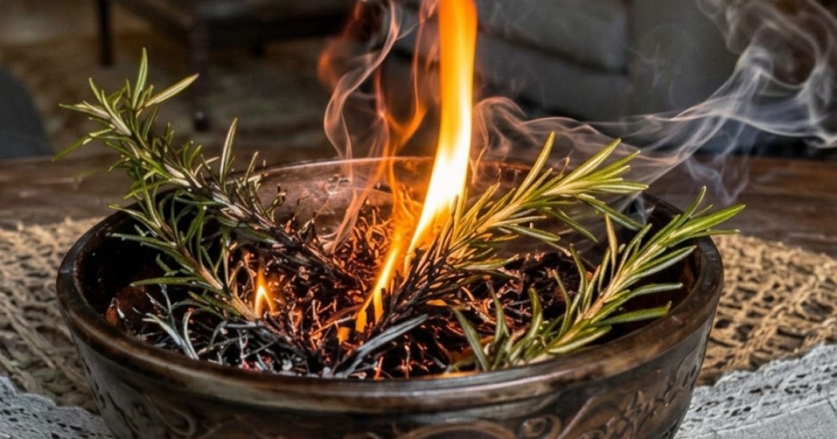 Romarin séché : le rituel naturel qui transforme l'ambiance de votre maison en quelques minutes