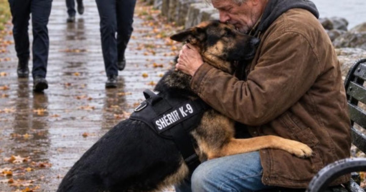 Il retrouve son chien de guerre disparu des années plus tôt grâce à un geste inoubliable