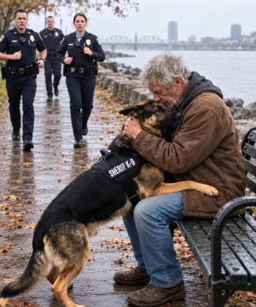 Il retrouve son chien de guerre disparu des années plus tôt grâce à un geste inoubliable