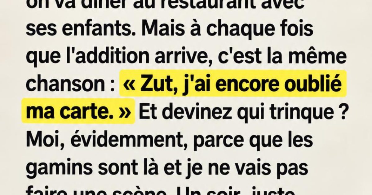 Elle quitte le restaurant sans payer l'addition de son copain : sa décision fait réfléchir