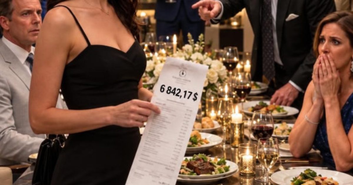 Elle devait payer 6 800 € pour "mériter sa place" au dîner de famille : ce qui s'est passé ensuite a tout changé