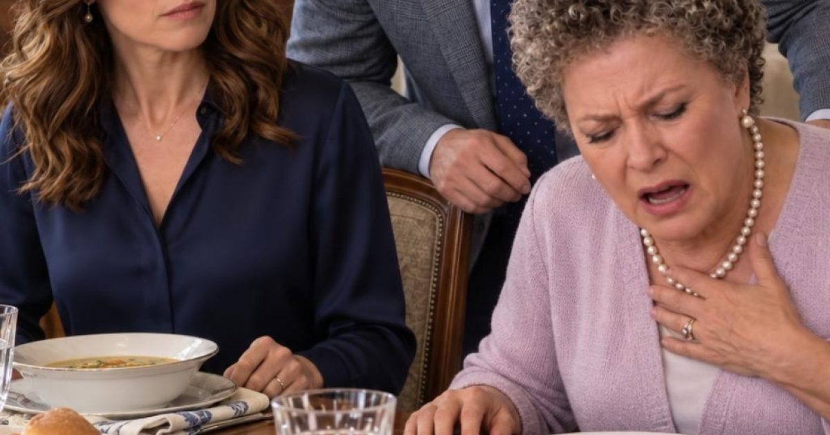 Elle surprend son mari verser une poudre dans sa soupe : ce qu'elle découvre ensuite lui glace le sang
