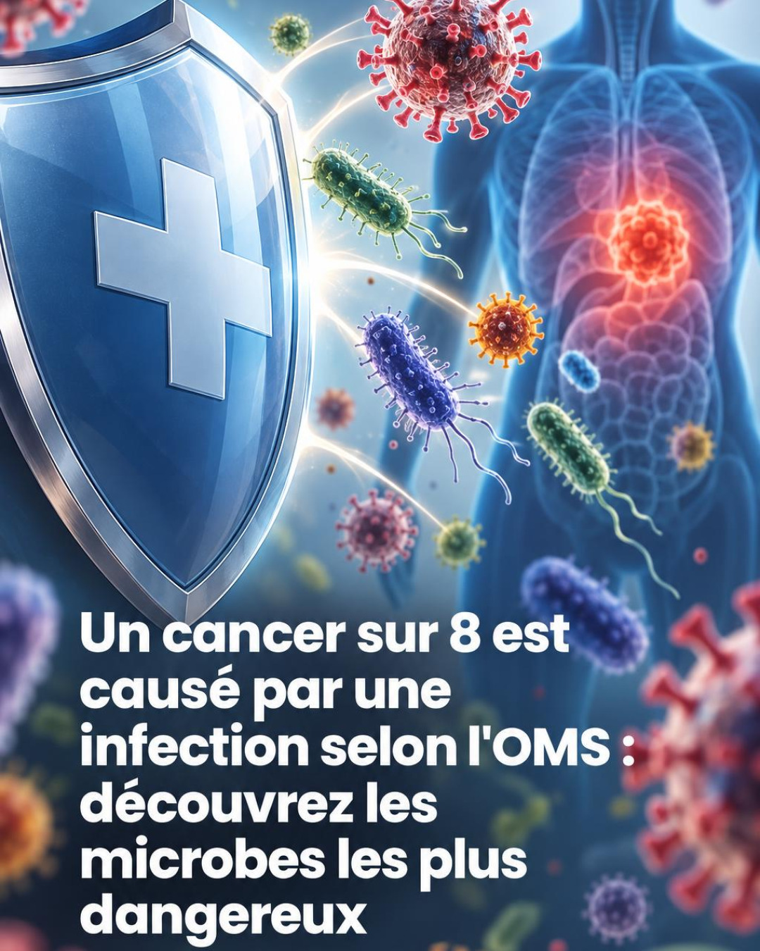 Cancers d'origine infectieuse : les 5 agents responsables de la majorité des cas dans le monde